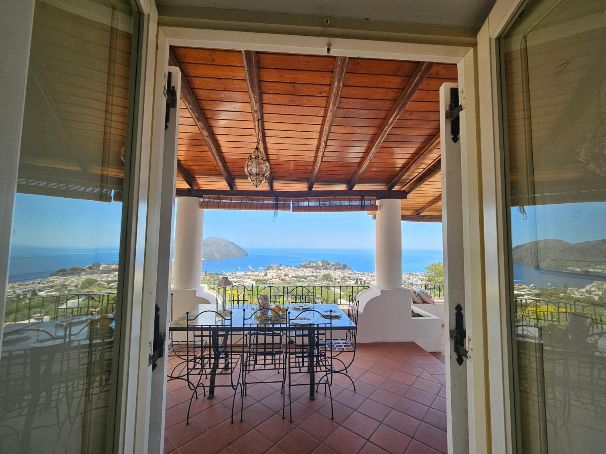 Villa Belvedere Lipari  Exterior foto