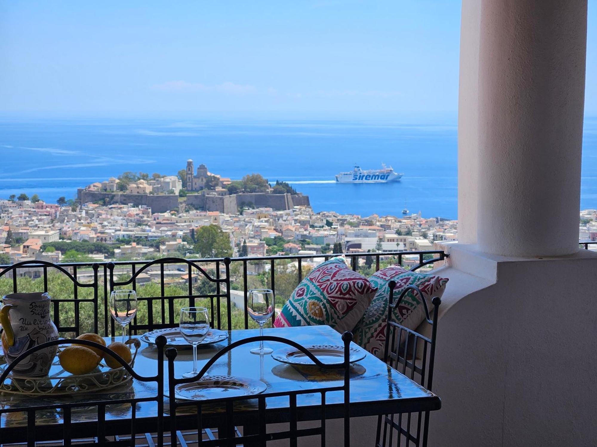 Villa Belvedere Lipari  Exterior foto