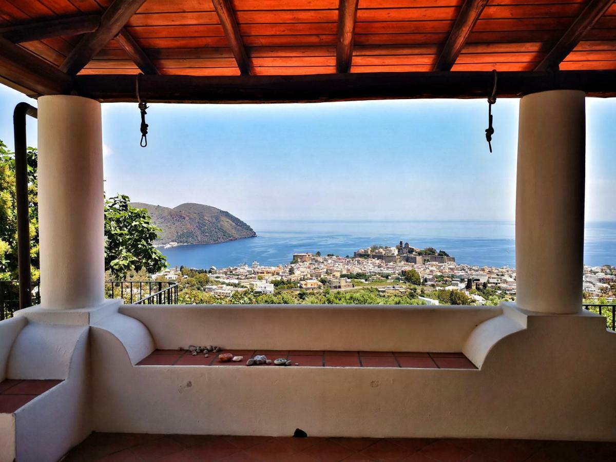 Villa Belvedere Lipari  Exterior foto
